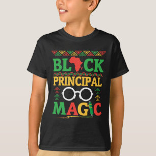 Afrika Karte Stift Bücher Geschichte Monat Schwarz T-Shirt