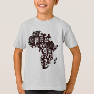 Afrika-Karte T-Shirt