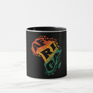 Afrika-Karte Tasse