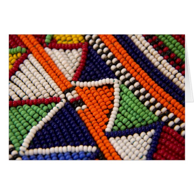 Afrika, Kenia. Maasai Tribal Beads (Vorderseite (Horizontal))