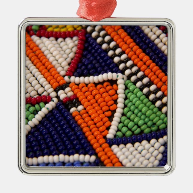 Afrika, Kenia. Maasai-Tribal Ornament Aus Metall (Vorne)