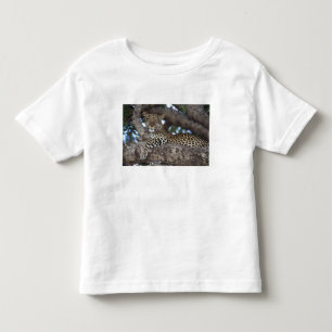 Afrika. Kenia. Masai Mara. Leopard (Panthera Kleinkind T-shirt