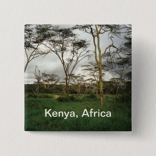 Afrika - Kenia-Wildland Button (Vorderseite)