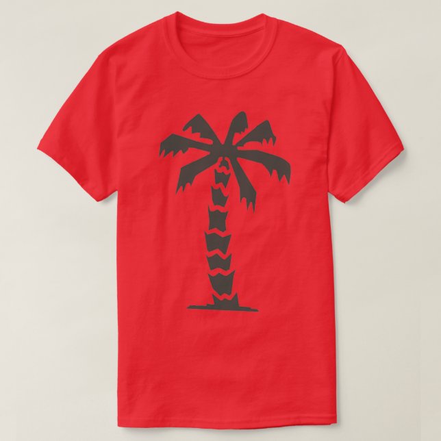 Afrika Korps Palme T-Shirt (Design vorne)