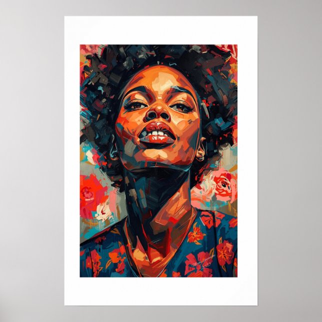 Afrika-Kunstprint Poster (Vorne)