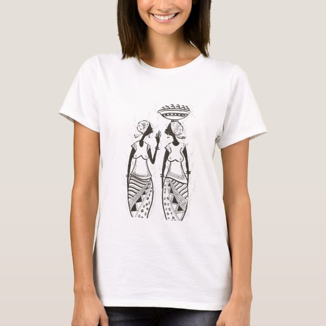 Afrika-Leben T-Shirt (Vorderseite)