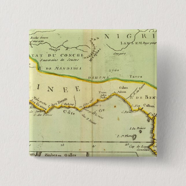 Afrika, Madagaskar Button (Vorderseite)