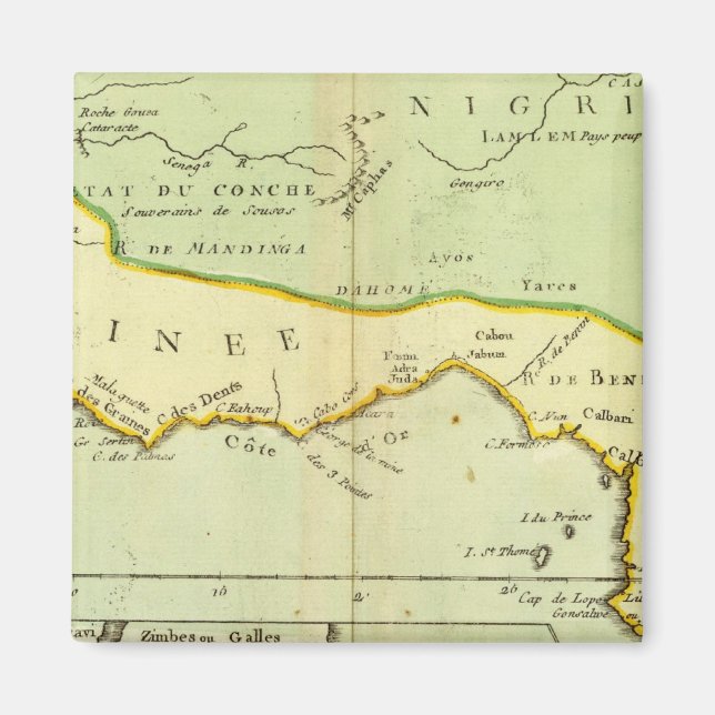 Afrika, Madagaskar Magnet (Vorne)