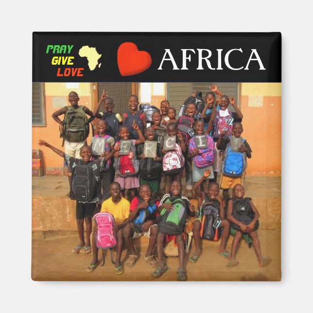 Afrika Magnet (Vorne)