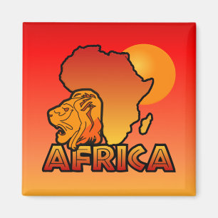 Afrika-Magnet Magnet