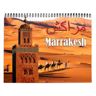 Afrika - MARRAKECH - Marokko - Kalender