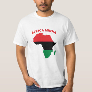Afrika Minha Panafrikanisch T-Shirt