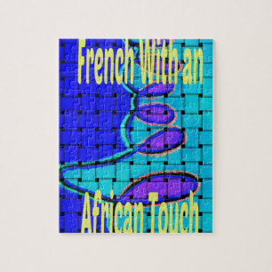 Afrika mit französischer Touch Puzzle