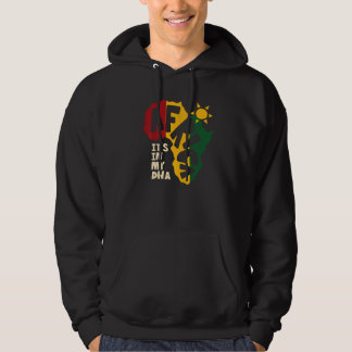 Afrika mit Sonne Es liegt in meiner DNA Hoodie