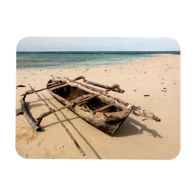 Afrika, Mosambik, Mogundula-Insel Magnet (Horizontal)