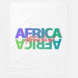 AFRIKA: Mutterland | Fleece-Decke Fleecedecke