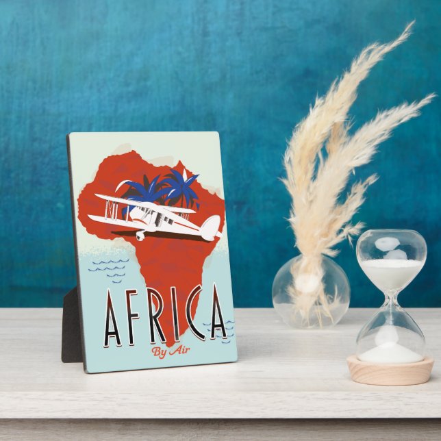 Afrika nach Luftreisepakster Fotoplatte (Seite)