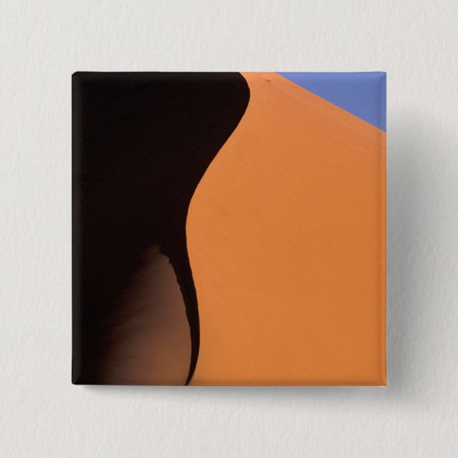Afrika, Namibia, Abend-Licht auf Dünen, Button (Vorderseite)
