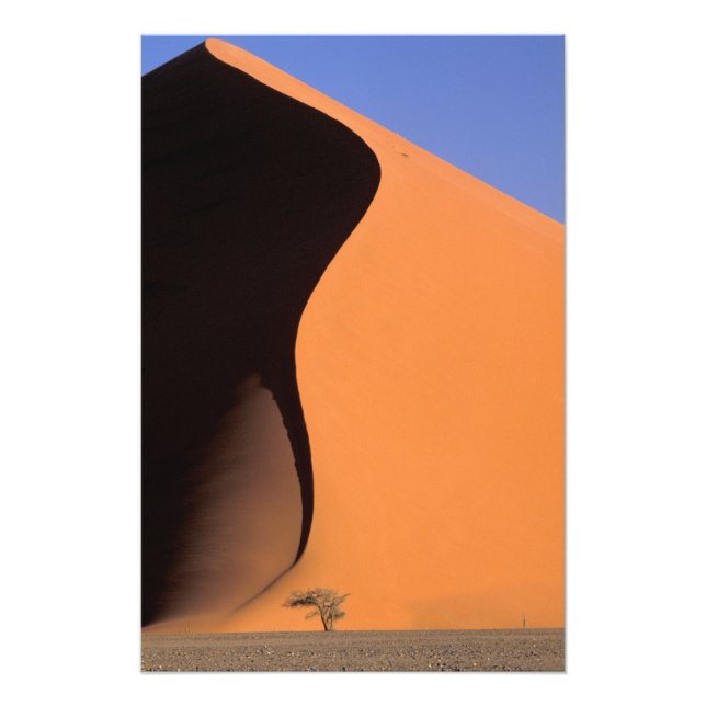 Afrika, Namibia, Abendlicht auf Dünen, Fotodruck (Vorne)