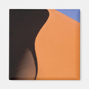 Afrika, Namibia, Abendlicht auf Dünen, Magnet