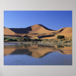 Afrika, Namibia, Namib-Nationalpark, Sossusvlei 2 Poster
