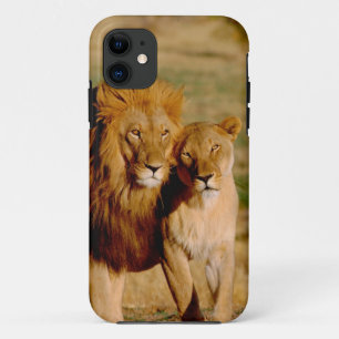 Afrika, Namibia, Okonjima. Löwe & Löwin Case-Mate iPhone Hülle