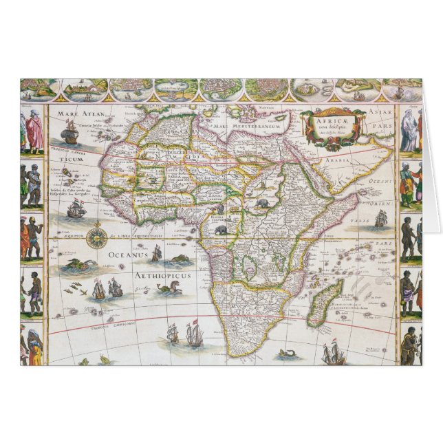 Afrika-Nova, c.1617 (Vorderseite (Horizontal))