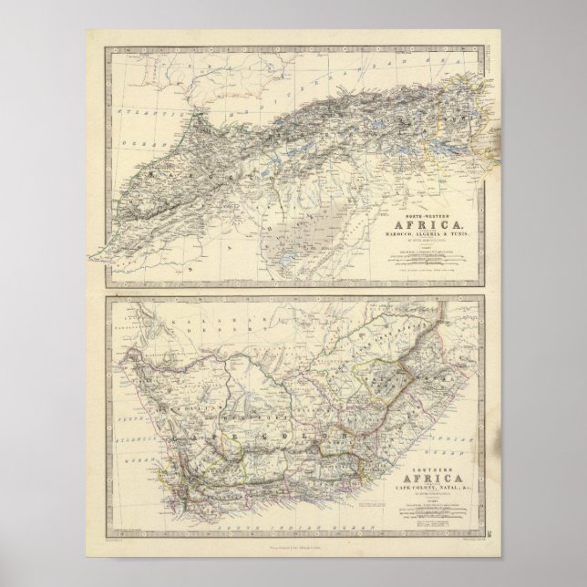 Afrika, NW, S Poster (Vorne)