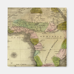 Afrika Olney Karte Magnet