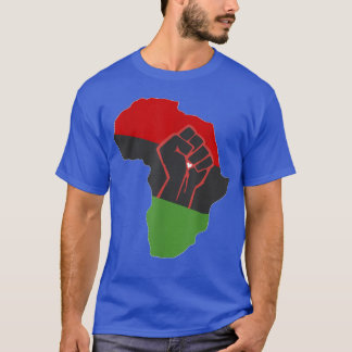 Afrika Panafrikanischer Kontinent für ein menschen T-Shirt