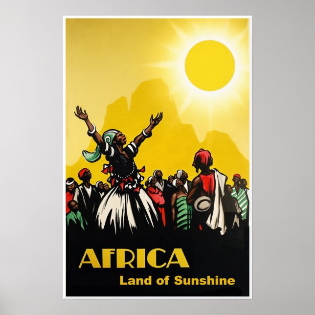 Afrika Poster (Vorne)