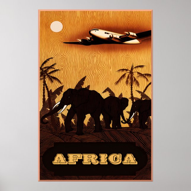 Afrika Poster (Vorne)