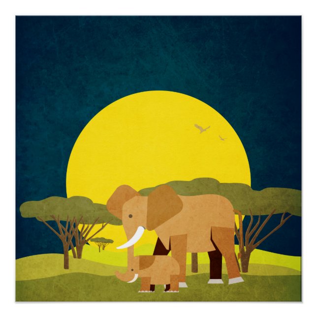 Afrika Poster (Vorderseite)