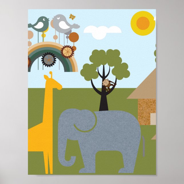 Afrika Poster (Vorne)