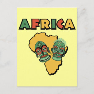 Afrika Postkarte