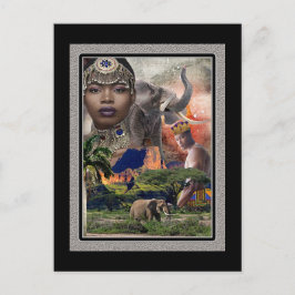 Afrika Postkarte