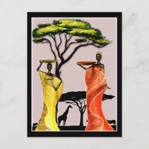 Afrika Postkarte