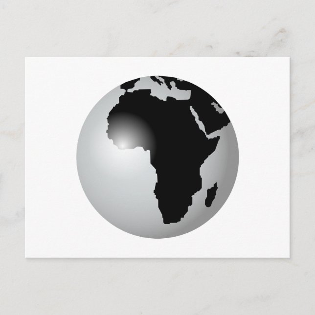 Afrika Postkarte (Vorderseite)