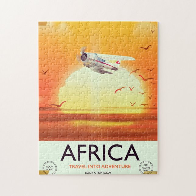 Afrika Puzzle (Vertikal)