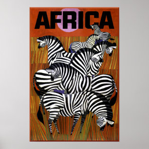 Afrika-Reiseposter Poster