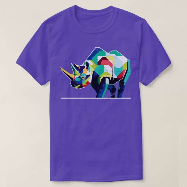 Afrika Rhino T-Shirt (Design vorne)
