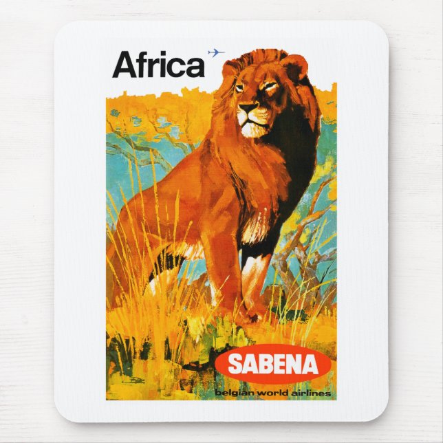 Afrika ~ Sabena Mousepad (Vorne)