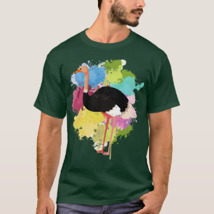 Afrika Safari Vogel Strauß T-Shirt