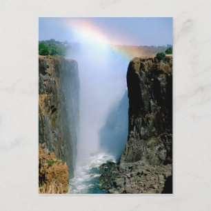Afrika, Sambia, Victoria-Fälle-Nationalpark. Postkarte