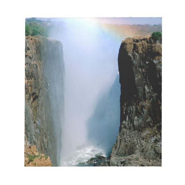 Afrika, Sambia, Victoria Falls National Park. Notizblock (Vorderseite)