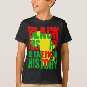 Afrika Schwarze Geschichte Amerikanische Geschicht T-Shirt