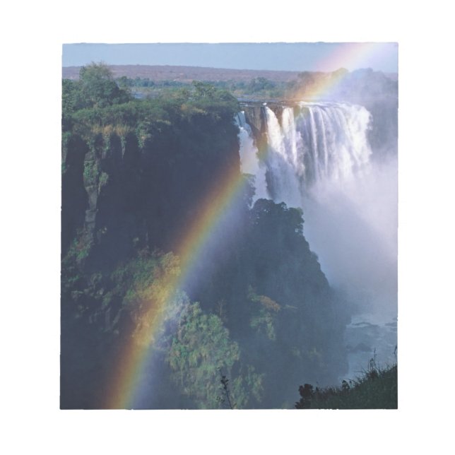 Afrika, Simbabwe. Victoria Falls Notizblock (Vorderseite)