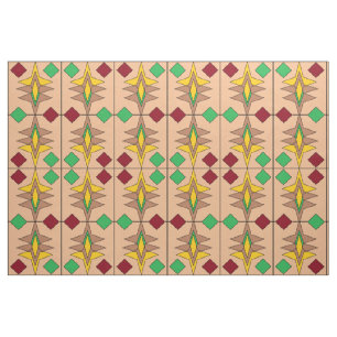 Afrika Square Star Stoff