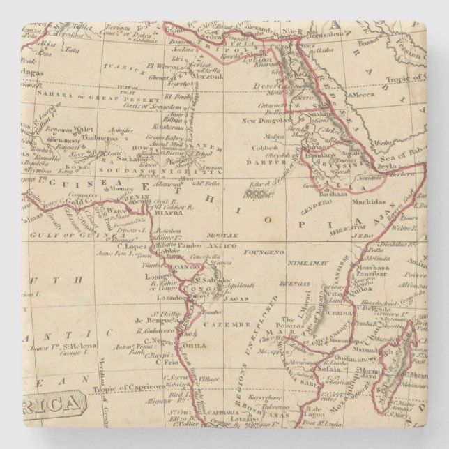 Afrika Steinuntersetzer (Vorderseite)