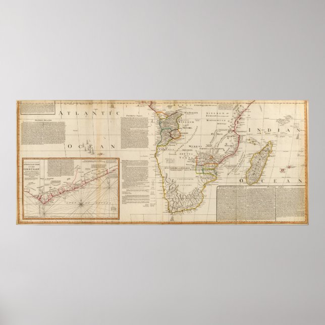 Afrika Süd Poster (Vorne)